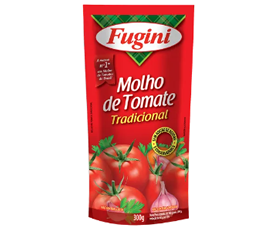 Molho de Tomate Tradicional Fugini Sachê 300g